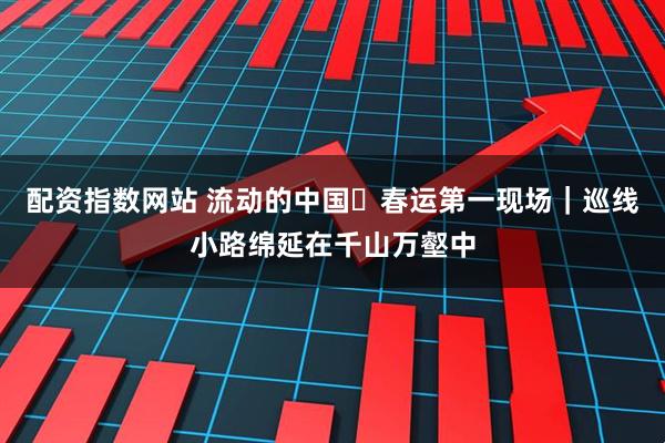 配资指数网站 流动的中国・春运第一现场｜巡线小路绵延在千山万壑中